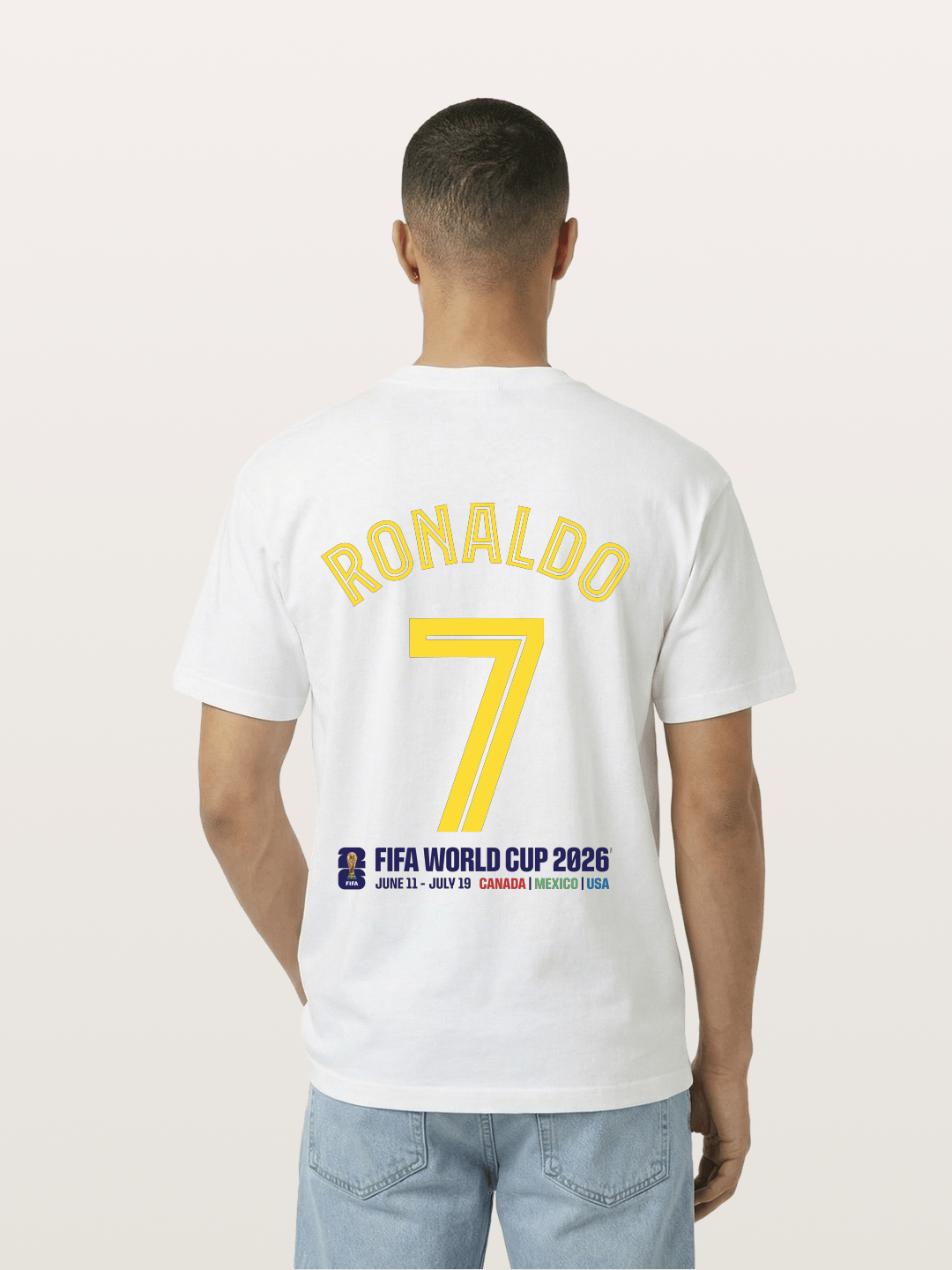 Ronaldo 7 World Cup 2026 Gildan T-shirt
