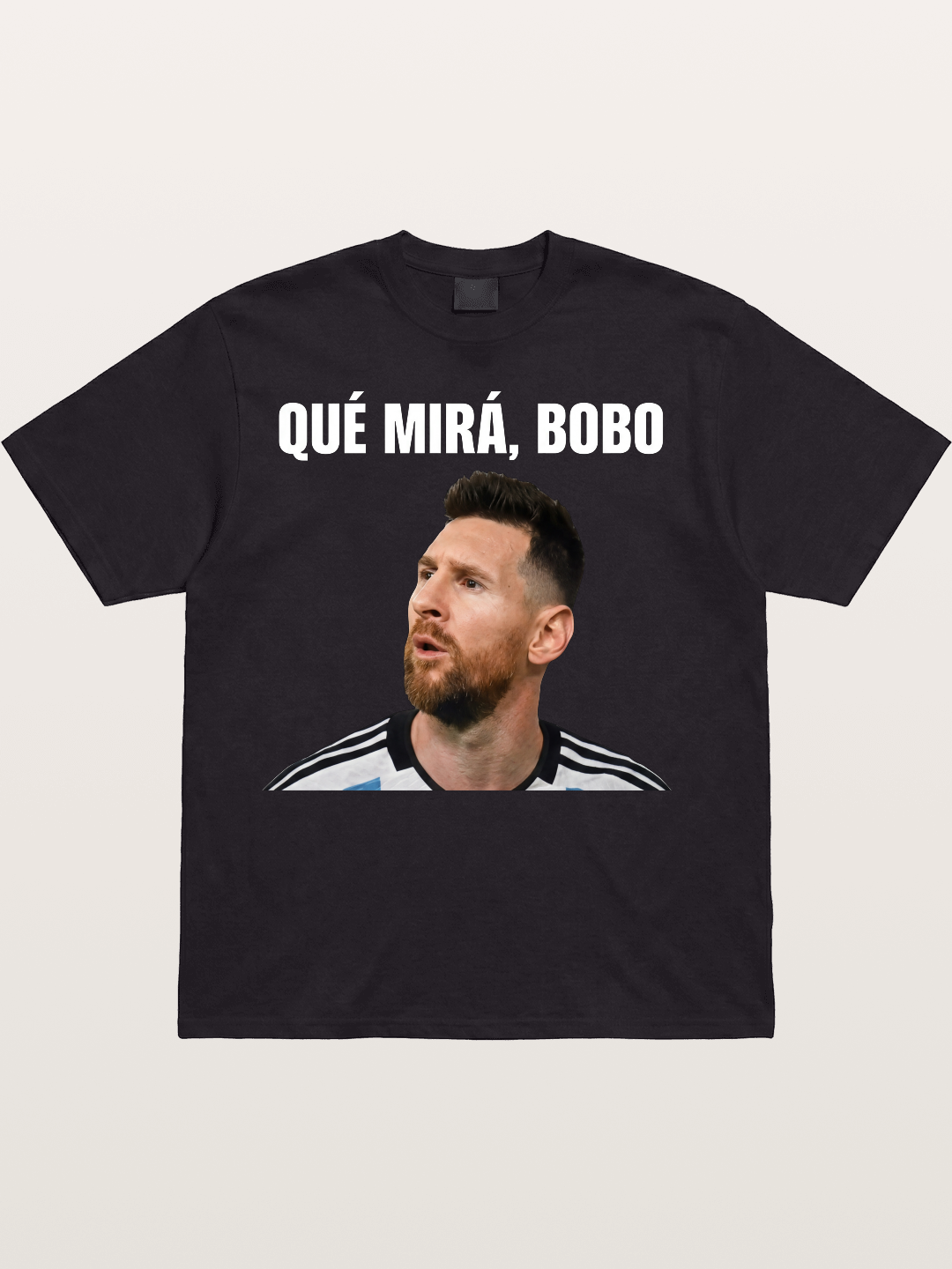 Lionel Messi What Are You Looking At Cotton T-shirt