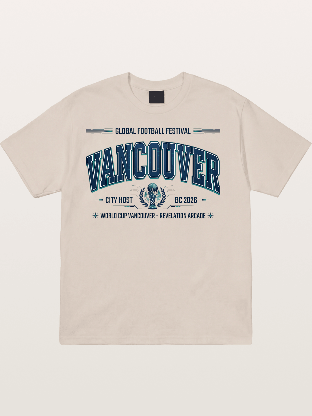 Vancouver 2026 World Cup Badge Cotton T-shirt