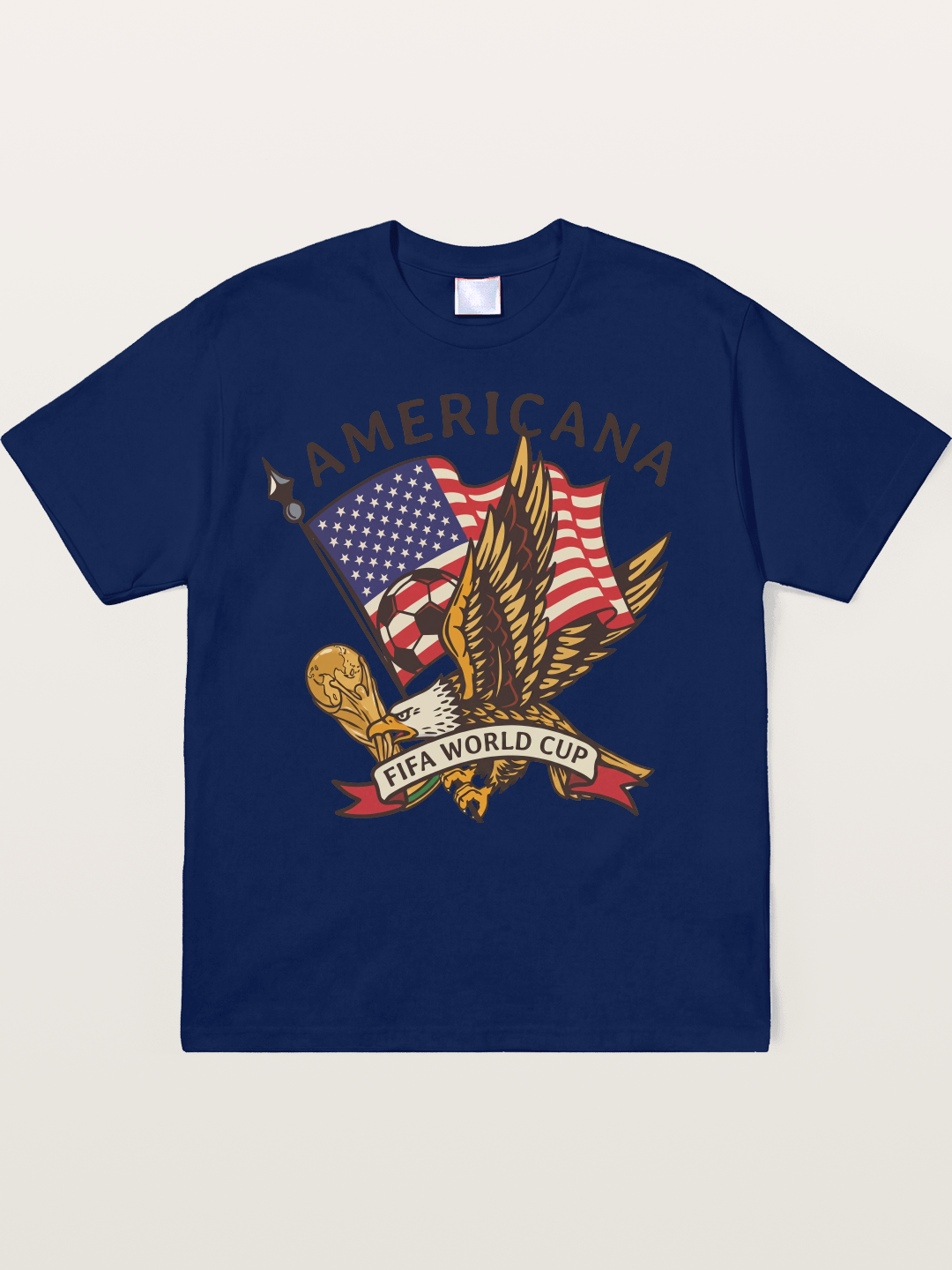 USA Eagle World Cup Graphic Soft-Stay T-shirt