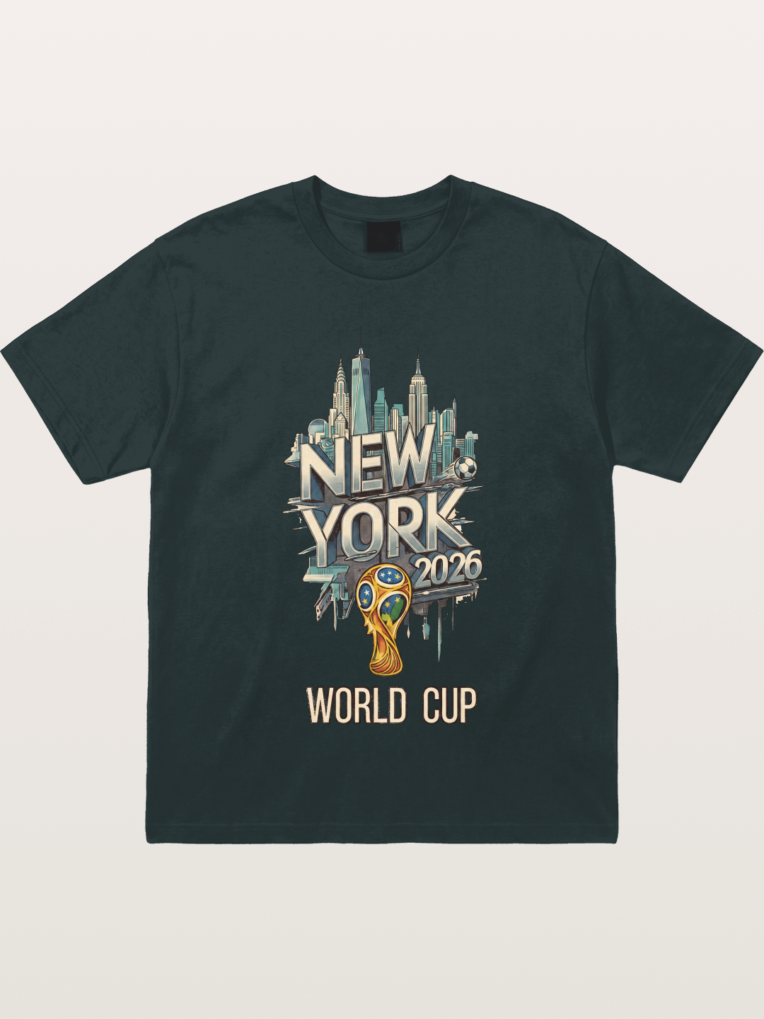 NYC World Cup 2026 Emblem Gildan T-shirt