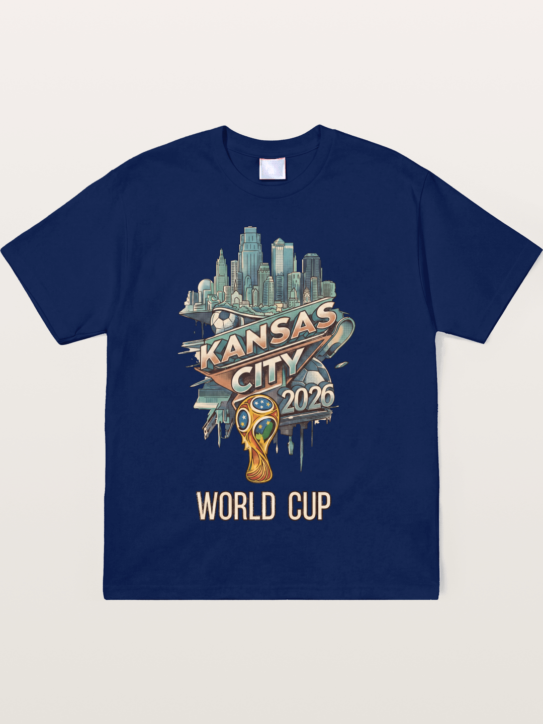KC World Cup 2026 Emblem Soft-Stay T-shirt