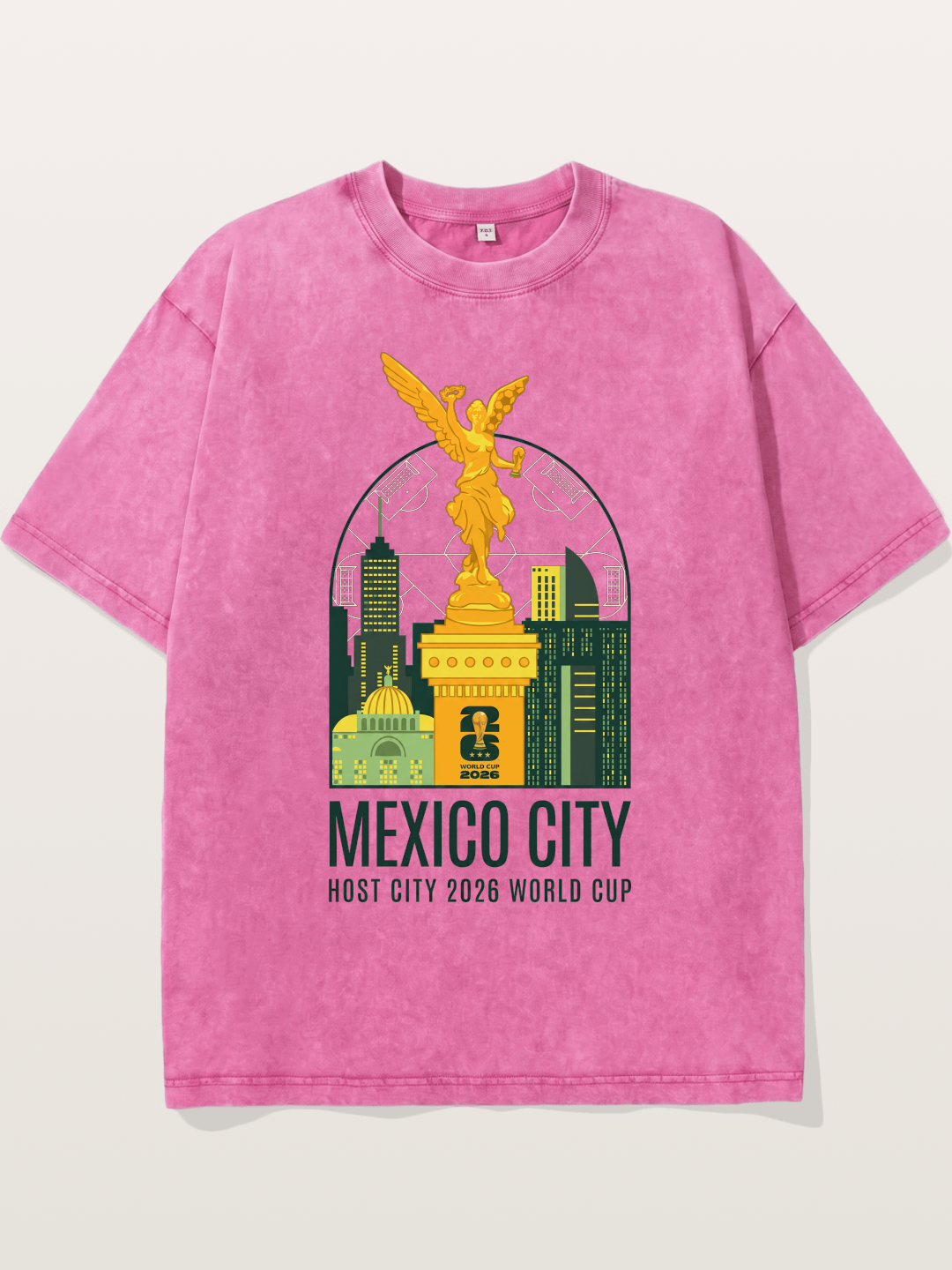 Mexico City 2026 World Cup Washed T-shirt