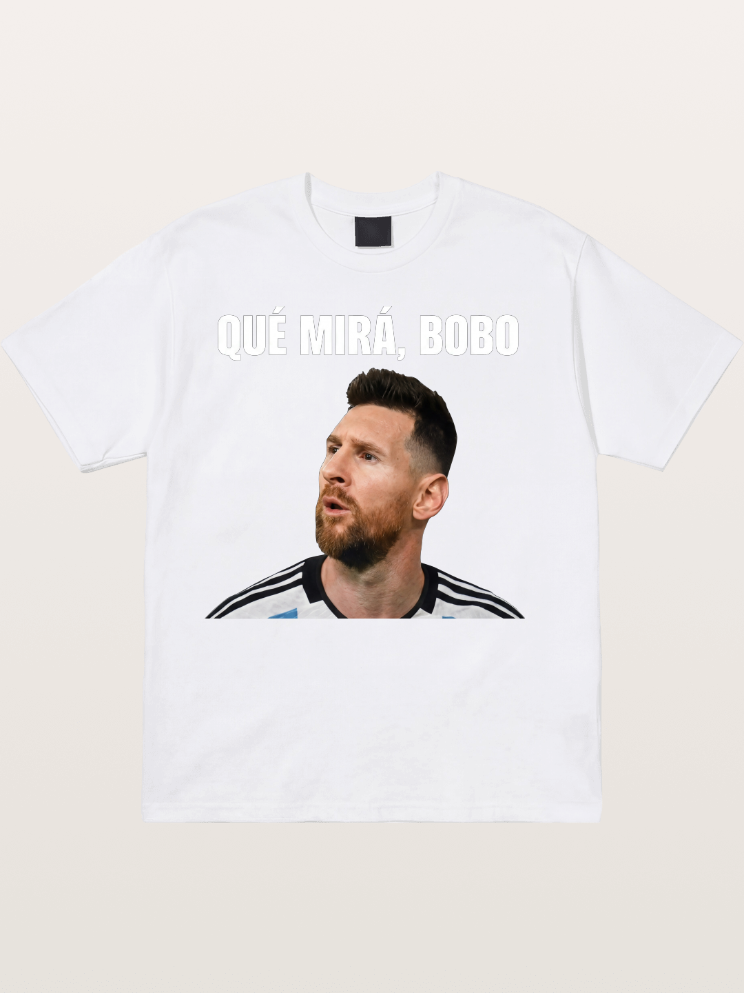 Lionel Messi What Are You Looking At Cotton T-shirt
