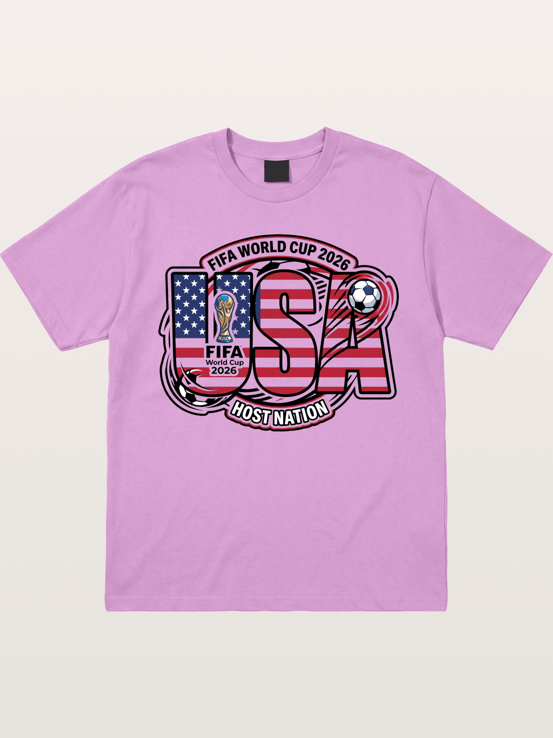 USA 2026 World Cup Typography Gildan T-shirt
