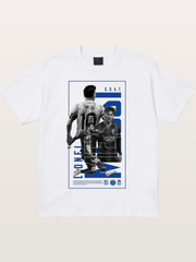 Messi GOAT Collage Poster Cotton T-shirt