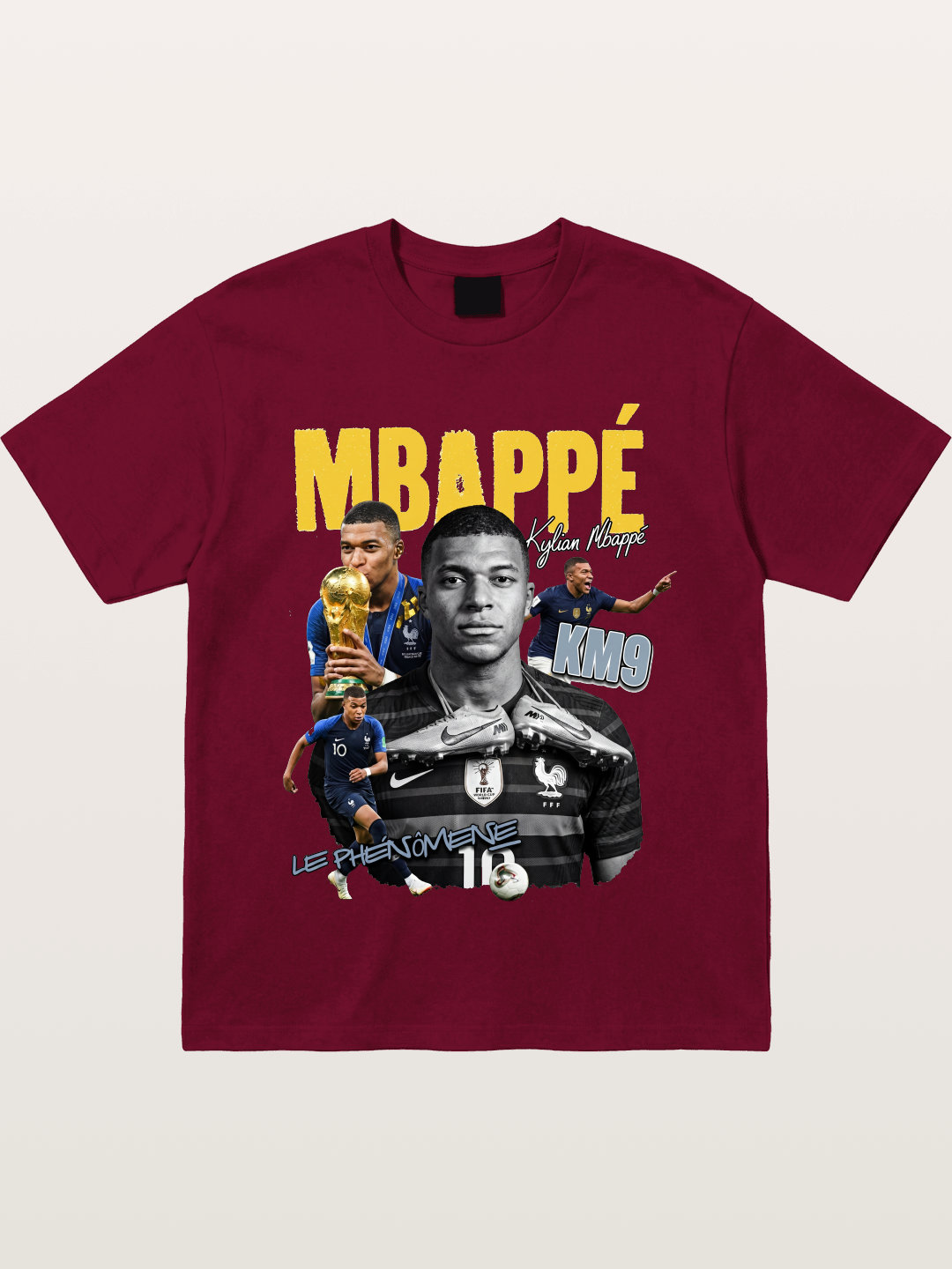 Kylian Mbappé KM9 Graphic Gildan T-shirt