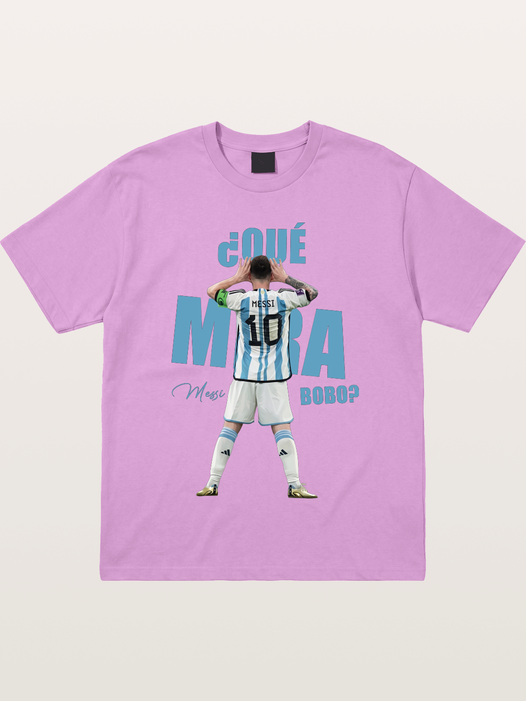 Messi ¿Qué Mirá Bobo Argentin Gildan T-shirt