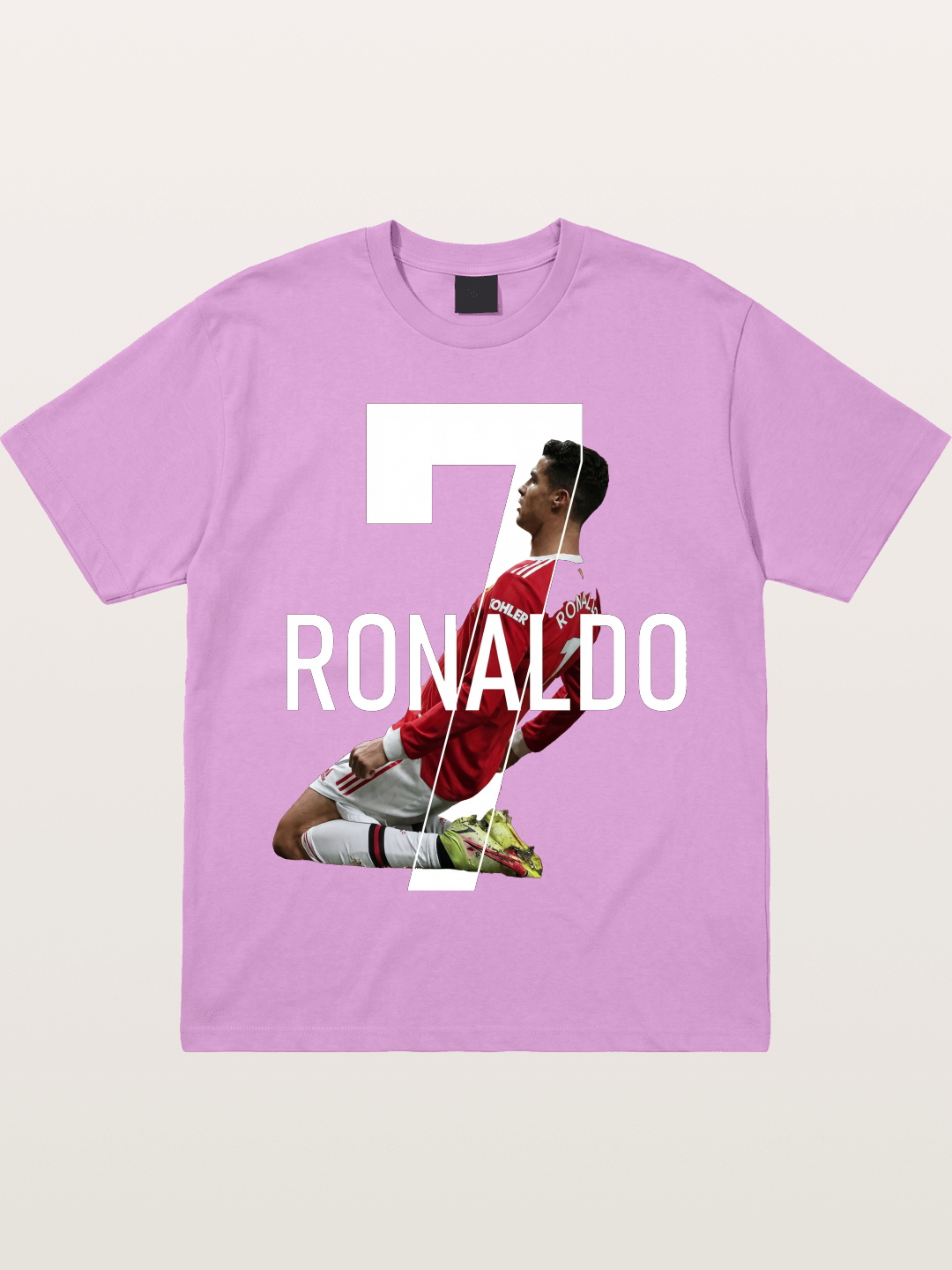 Ronaldo Red Jersey Celebration Pose Gildan T-shirt