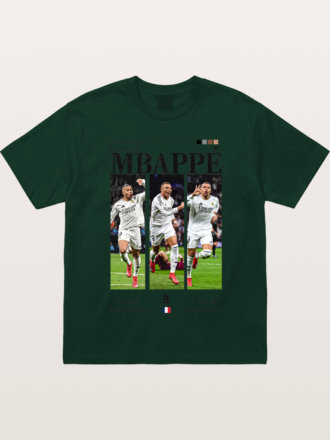 Mbappe Match Moment Collage Gildan T-shirt