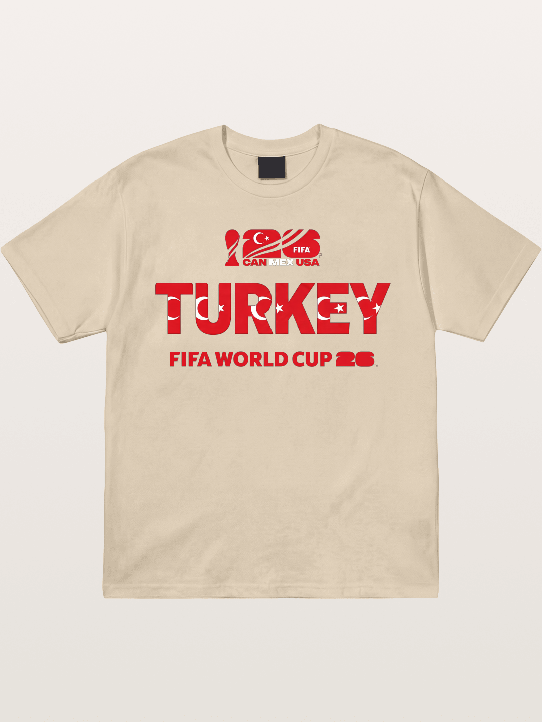 Turkey 2026 Crescent Star Design Gildan T-shirt