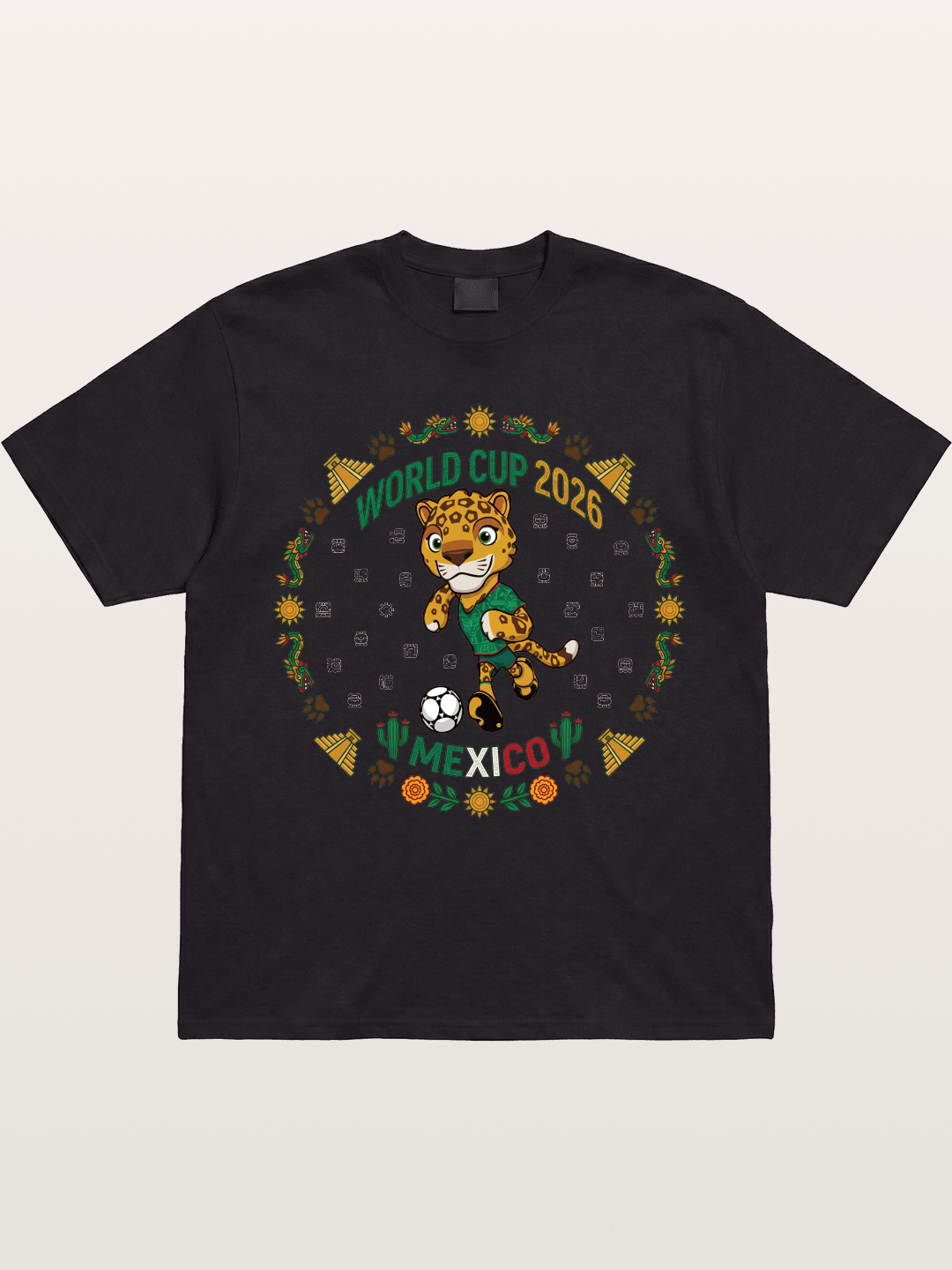 Mexico 2026 World Cup Mascot Gildan T-shirt