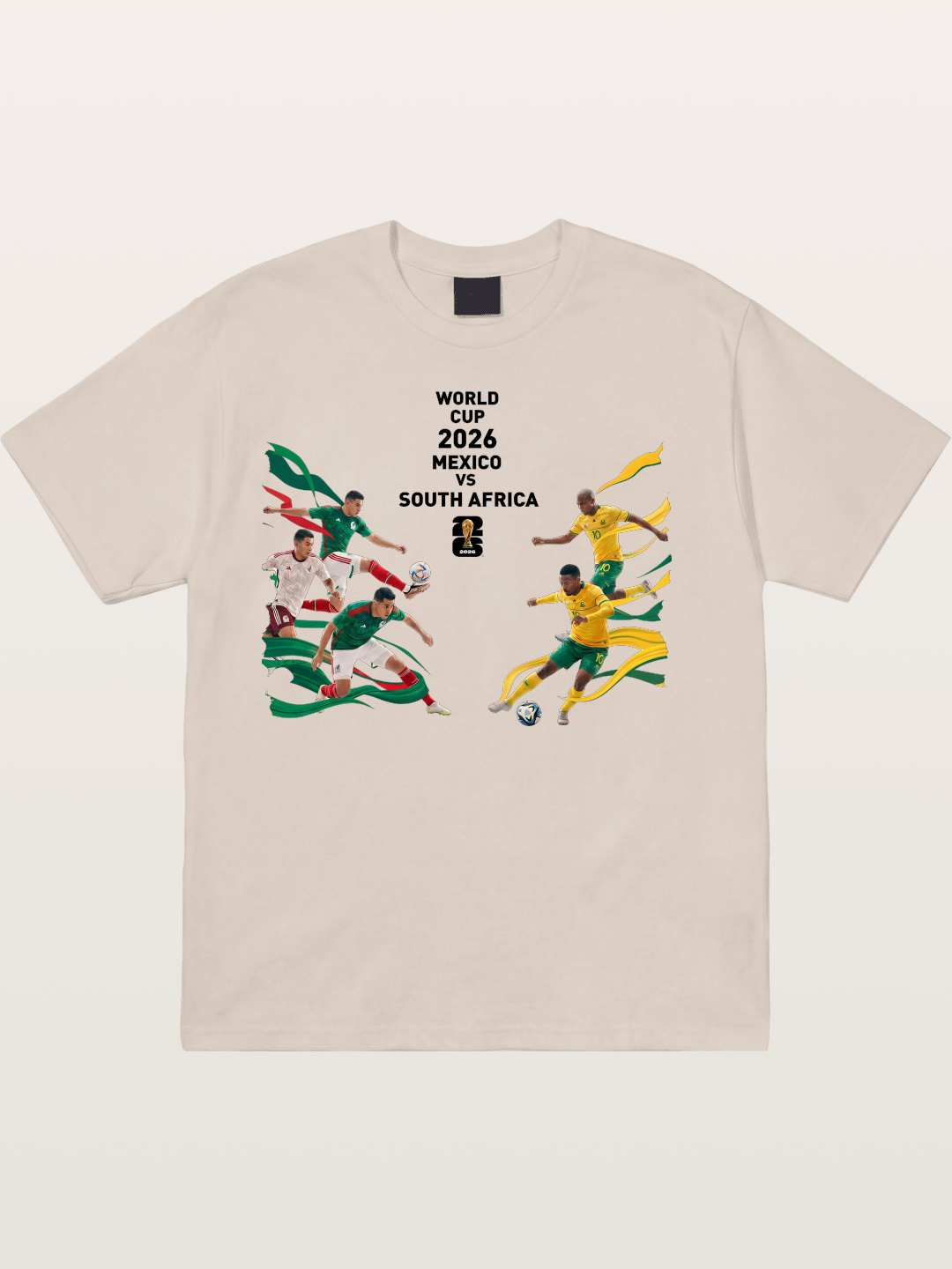 2026 Mexico vs South Africa Cotton T-shirt