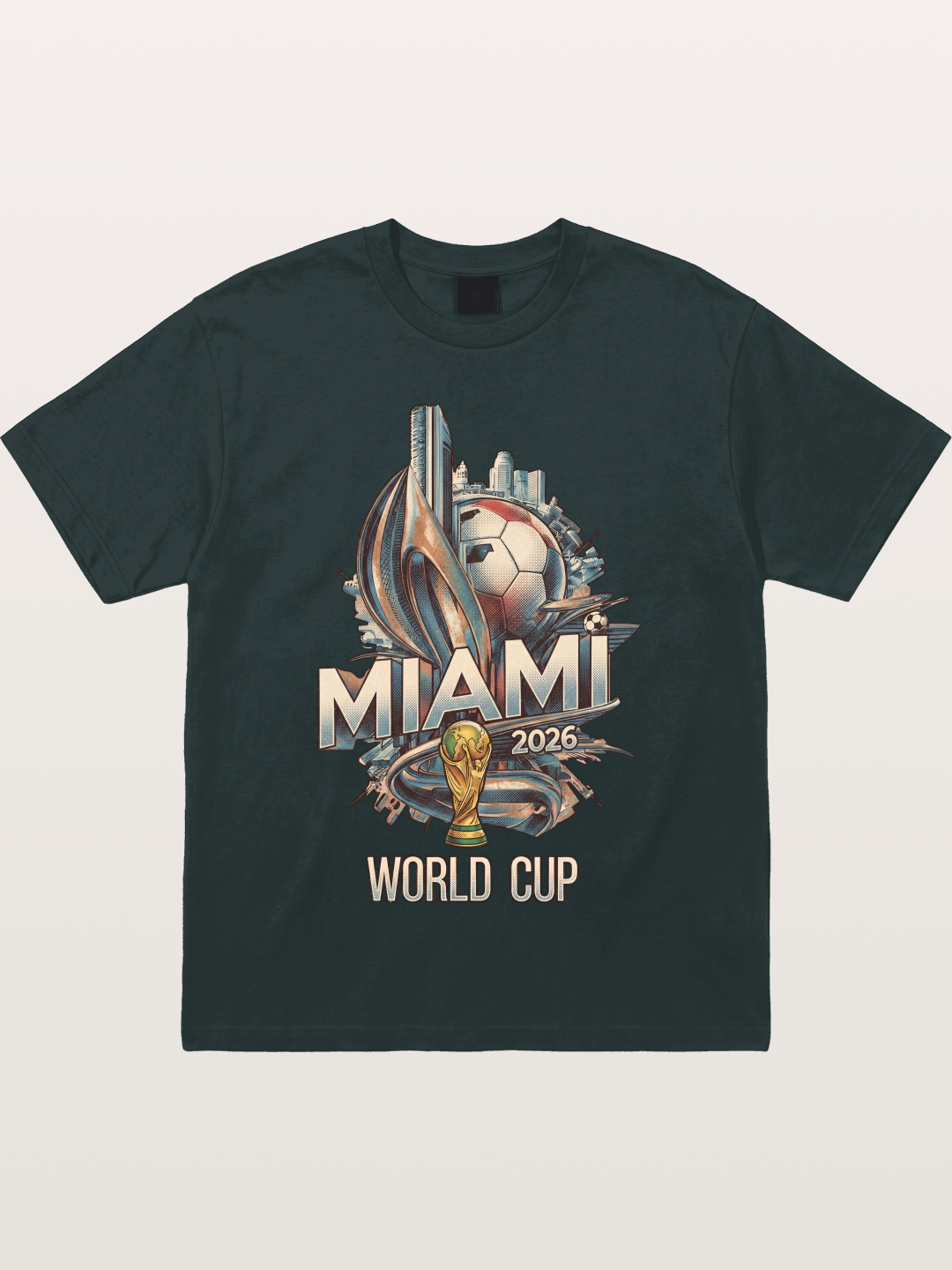 Miami World Cup 2026 Emblem Gildan T-shirt