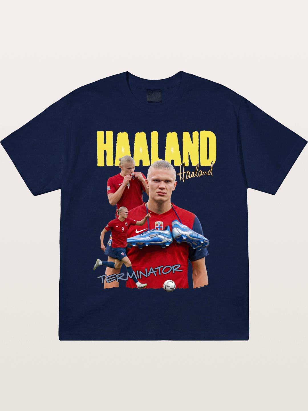 Erling Haaland H9 Poster Gildan T-shirt