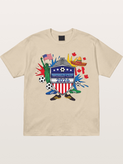 USA Mexico Canada WC Shield Gildan T-shirt