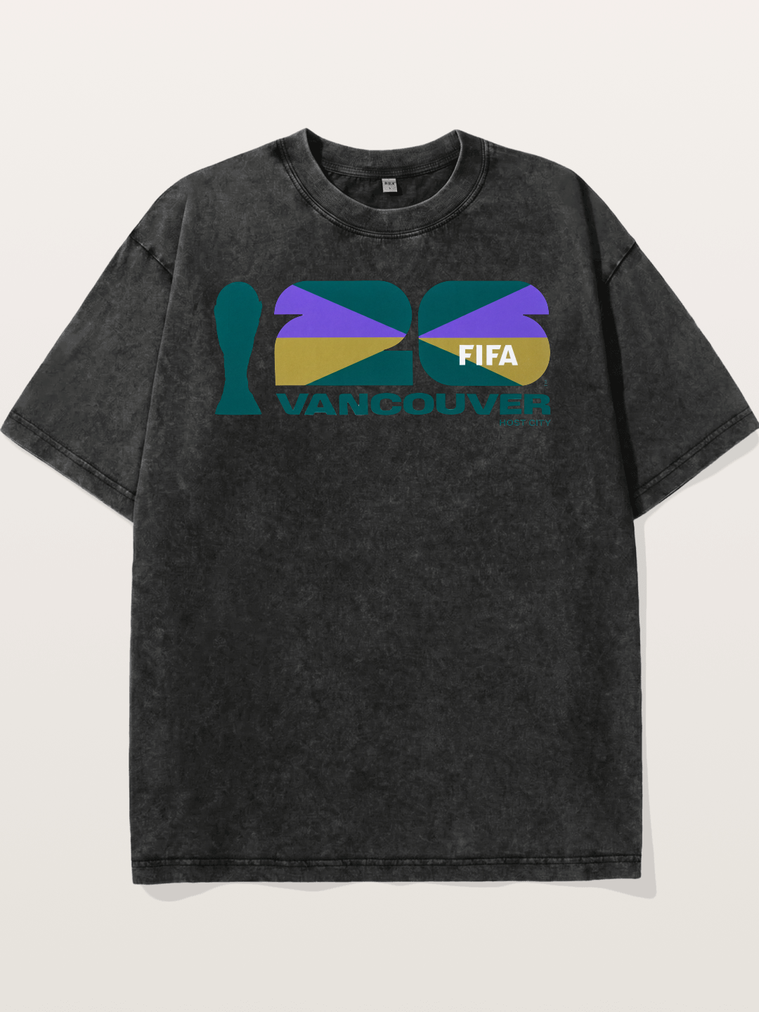 Vancouver 2026 WC Host City Logo Washed T-shirt