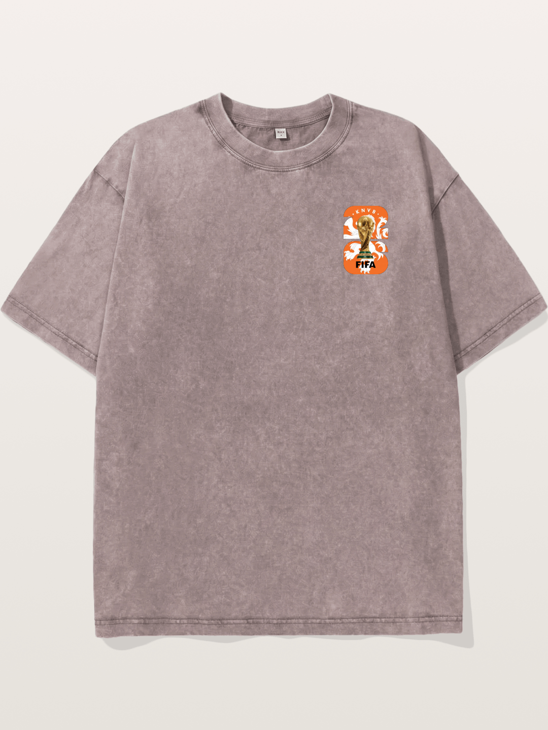 Netherlands World Cup Trophy Crest Washed T-shirt