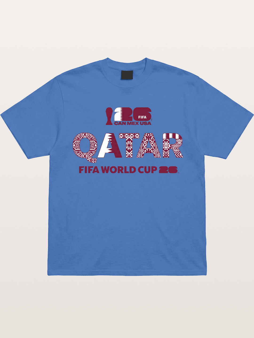 Qatar 2026 Geometric Ornament Art Gildan T-shirt