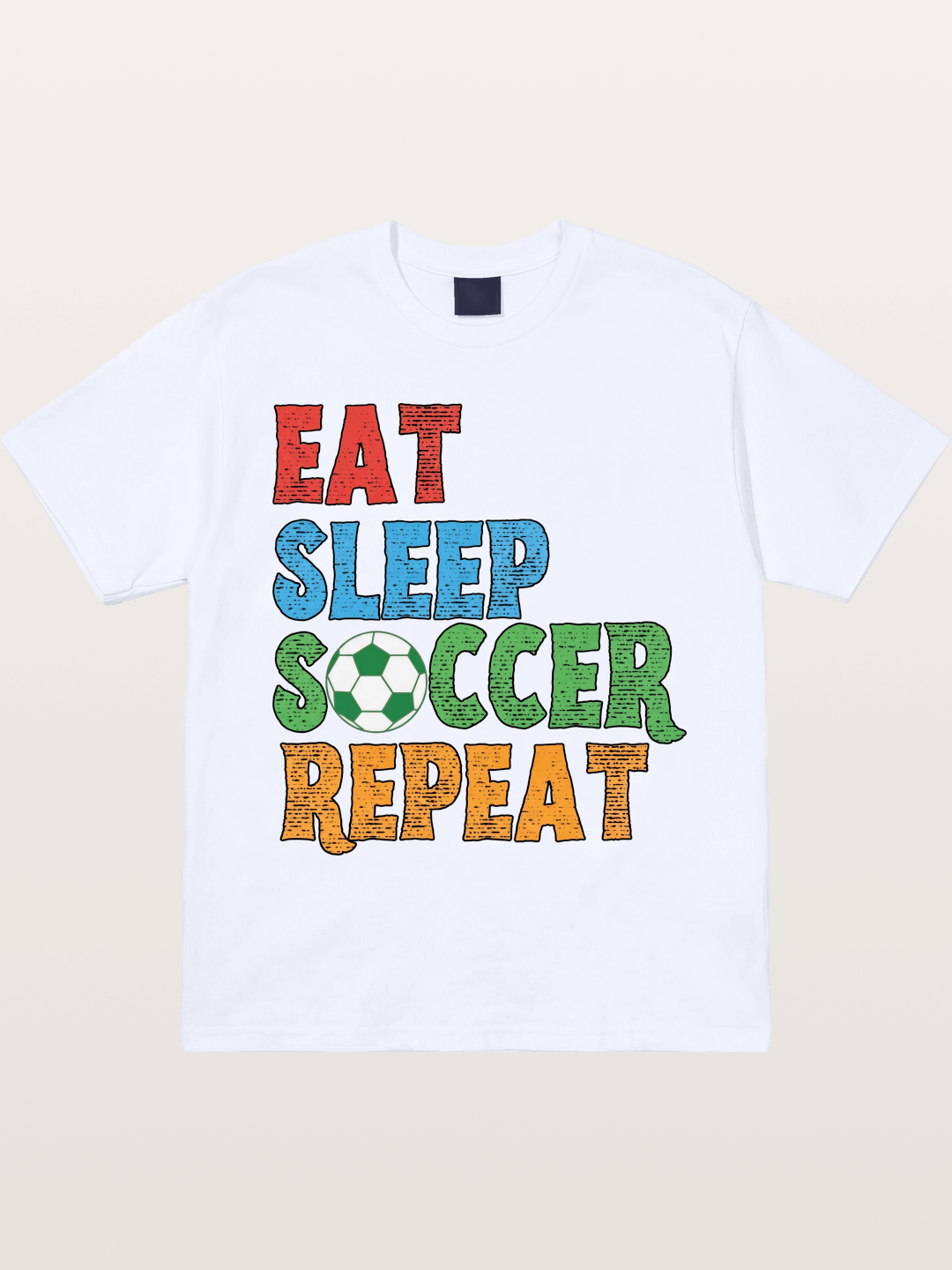 Eat Sleep Soccer Repeat Gildan T-shirt