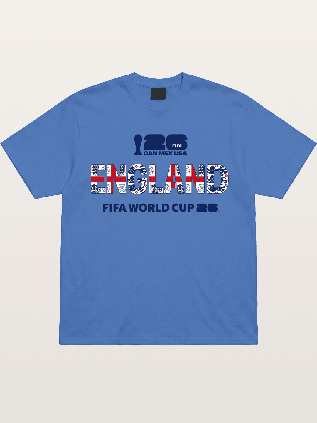 England 2026 World Cup Crest Gildan T-shirt