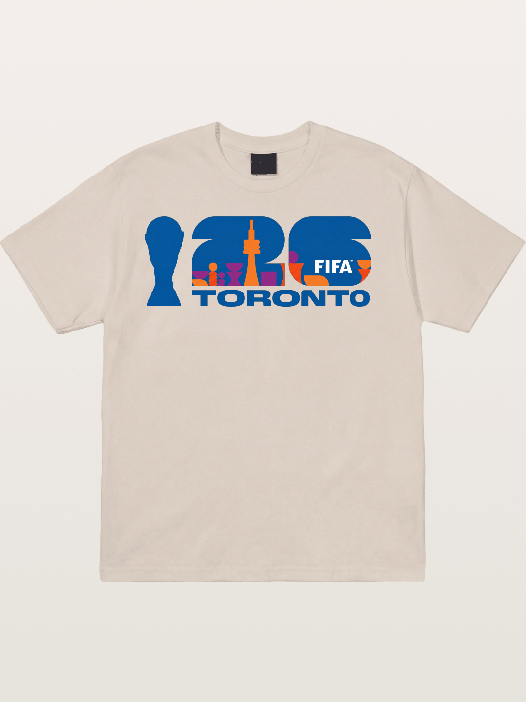Toronto WC 2026 CN Tower Logo Cotton T-shirt