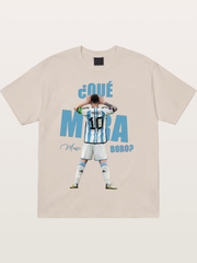 Messi ¿Qué Mirá Bobo Argentin Cotton T-shirt