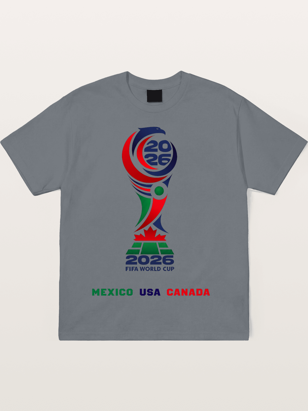 2026 World Cup Logo Art Cotton T-shirt