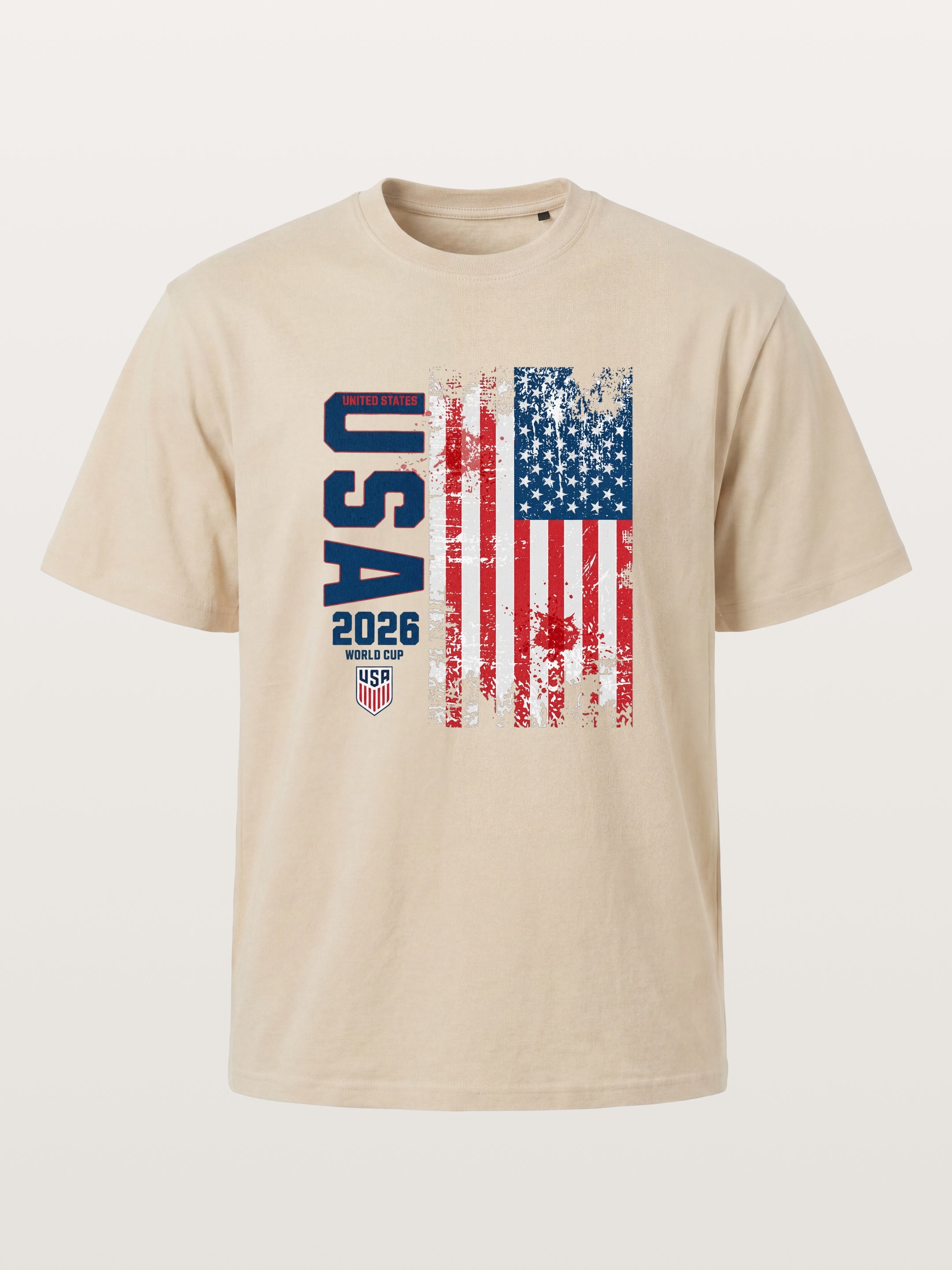 USA 2026 World Cup Grunge Print Gildan T-shirt