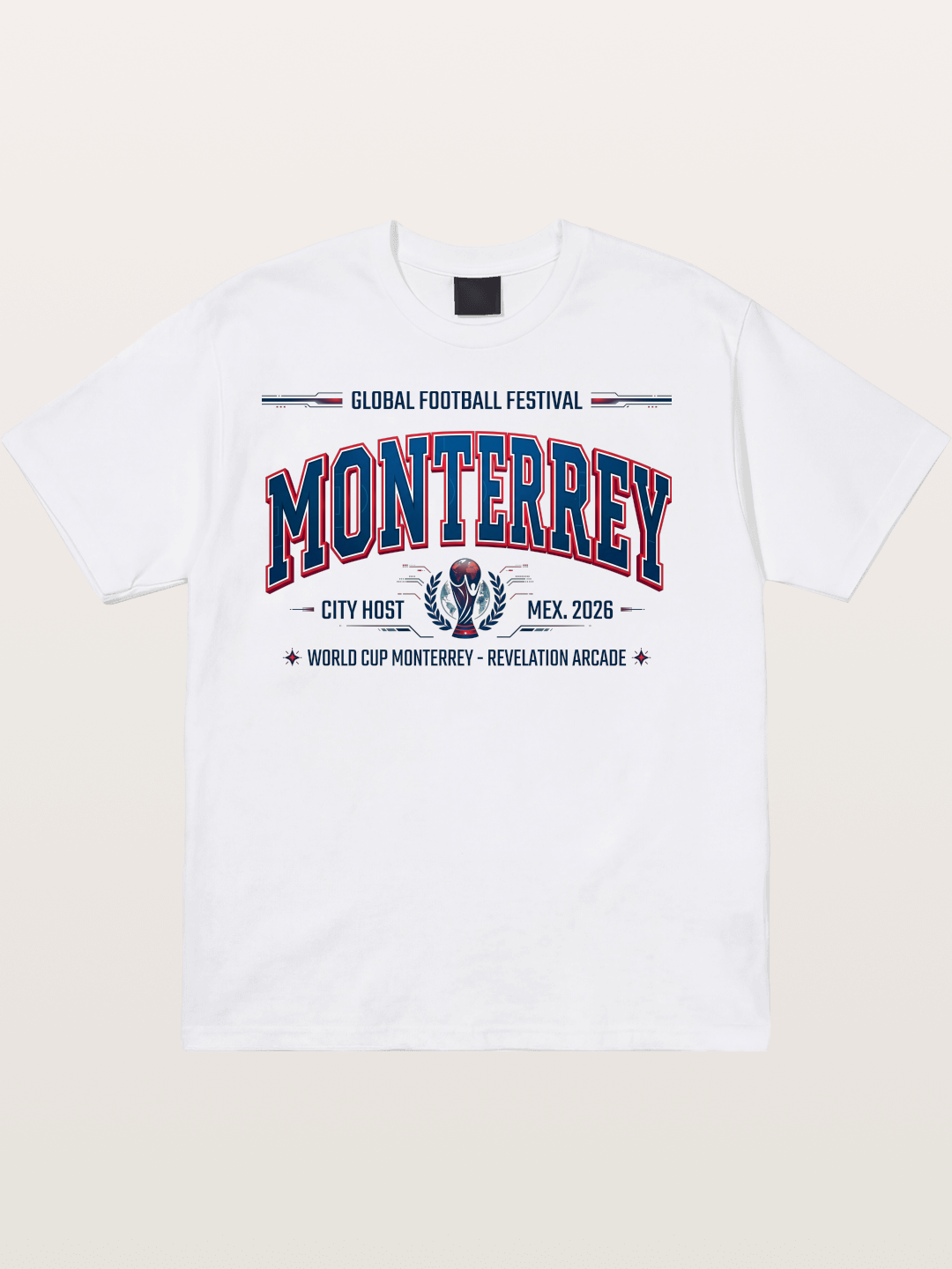Monterrey 2026 World Cup Graphic Cotton T-shirt