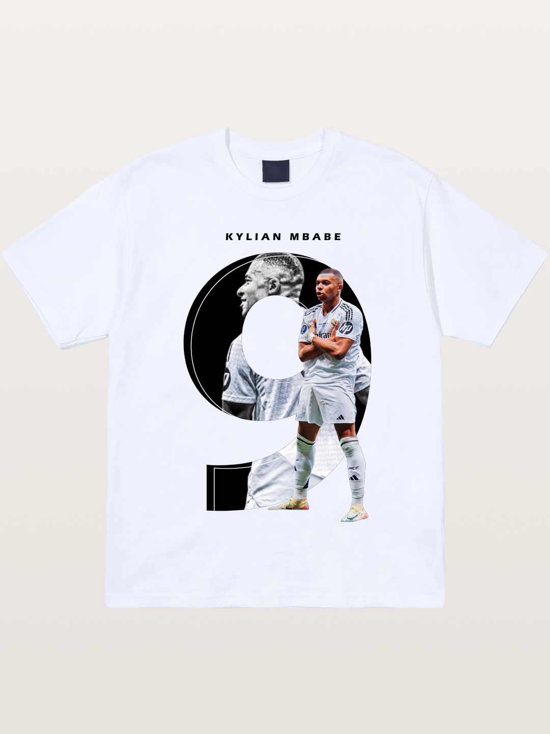 Mbappe Real Madrid Graphic Gildan T-shirt