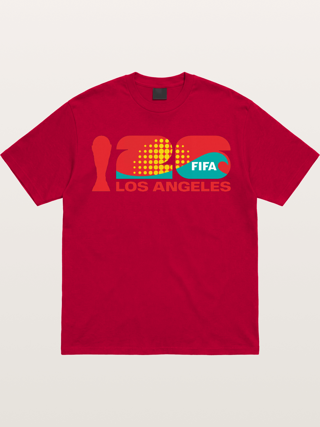 LA WC 2026 Geometric Dot Logo Gildan T-shirt