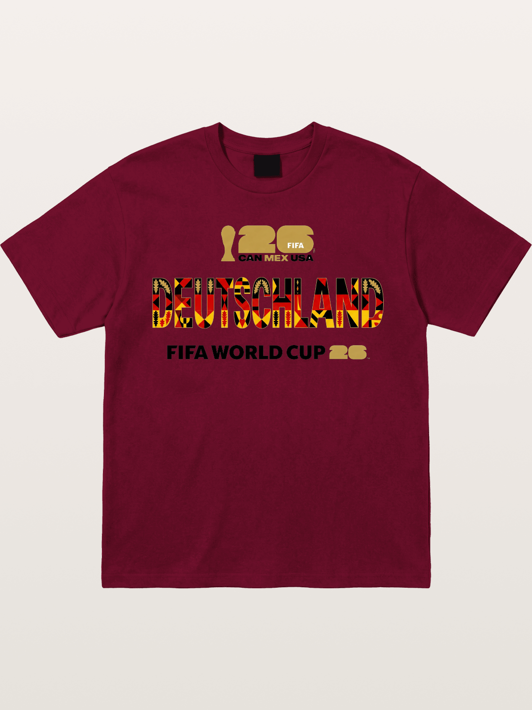 Deutschland 2026 Tribal Print Gildan T-shirt