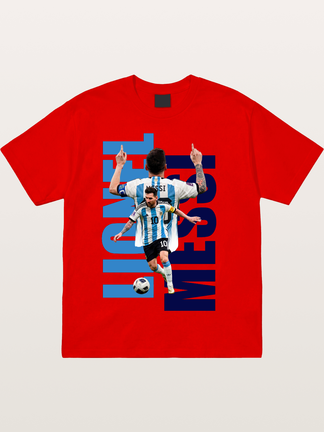 Lionel Messi Argentina 10 Cotton T-shirt