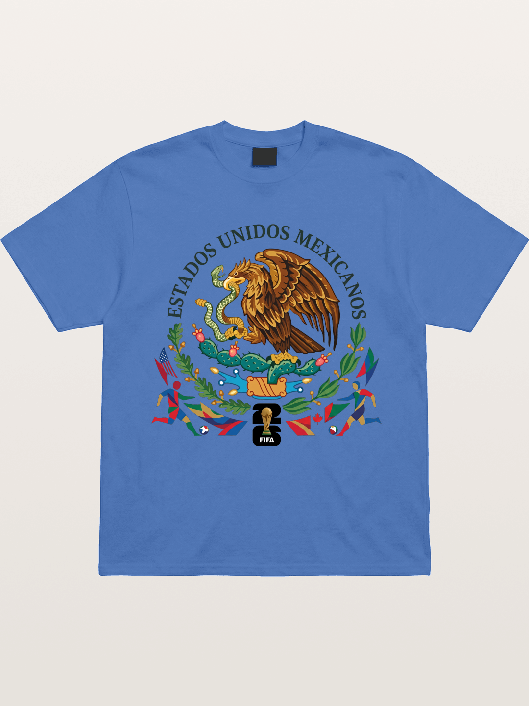 Mexican Eagle World Cup Art Gildan T-shirt