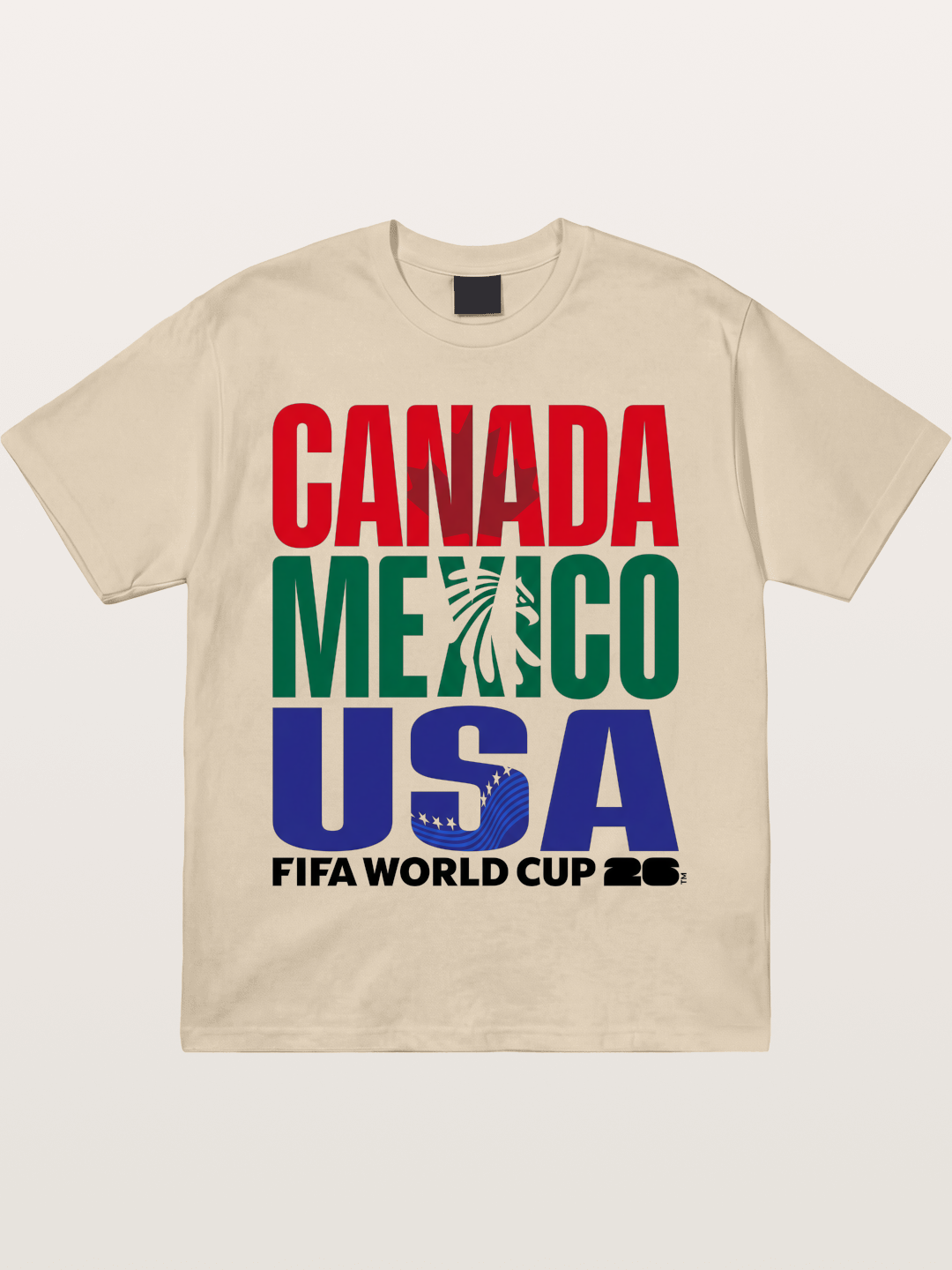 2026 World Cup Host Nations Print Gildan T-shirt