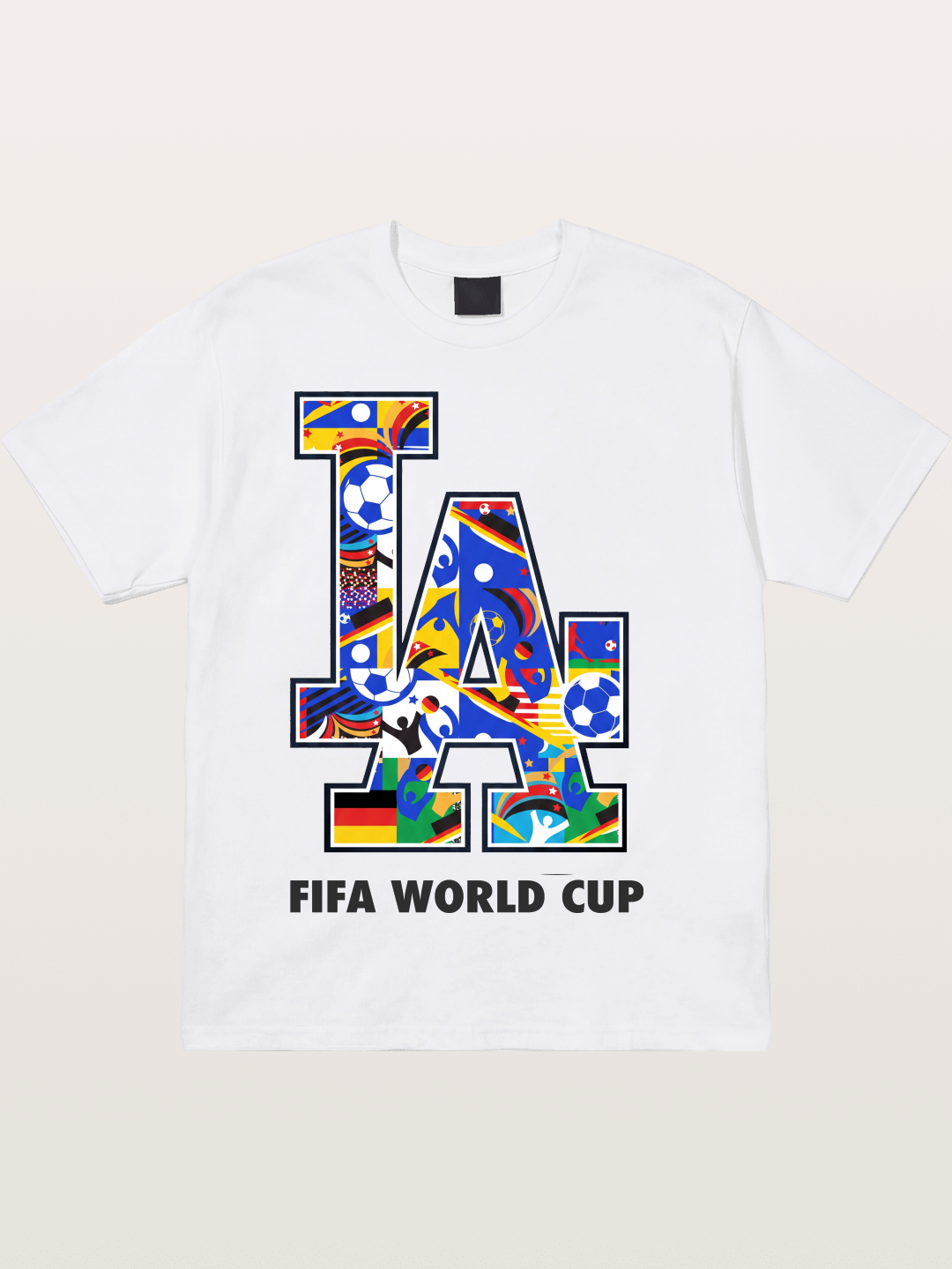 LA 2026 World Cup Nations Flags Cotton T-shirt
