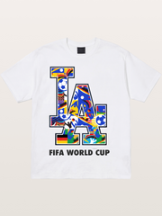 LA 2026 World Cup Nations Flags Cotton T-shirt