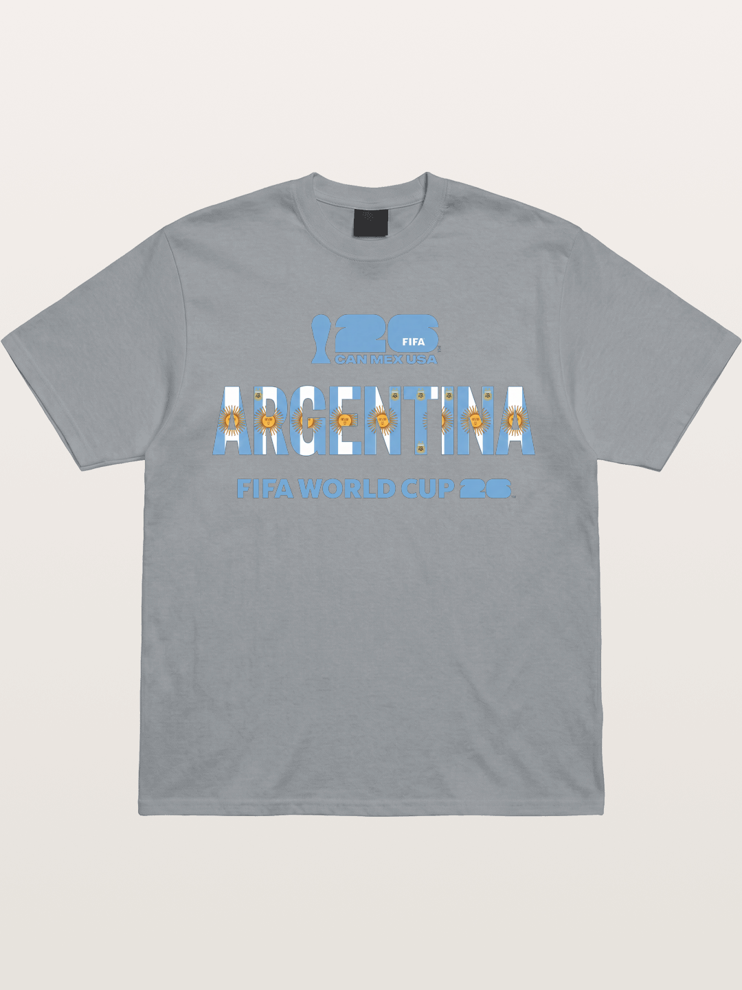 2026 World Cup Argentina Sun Design Gildan T-shirt