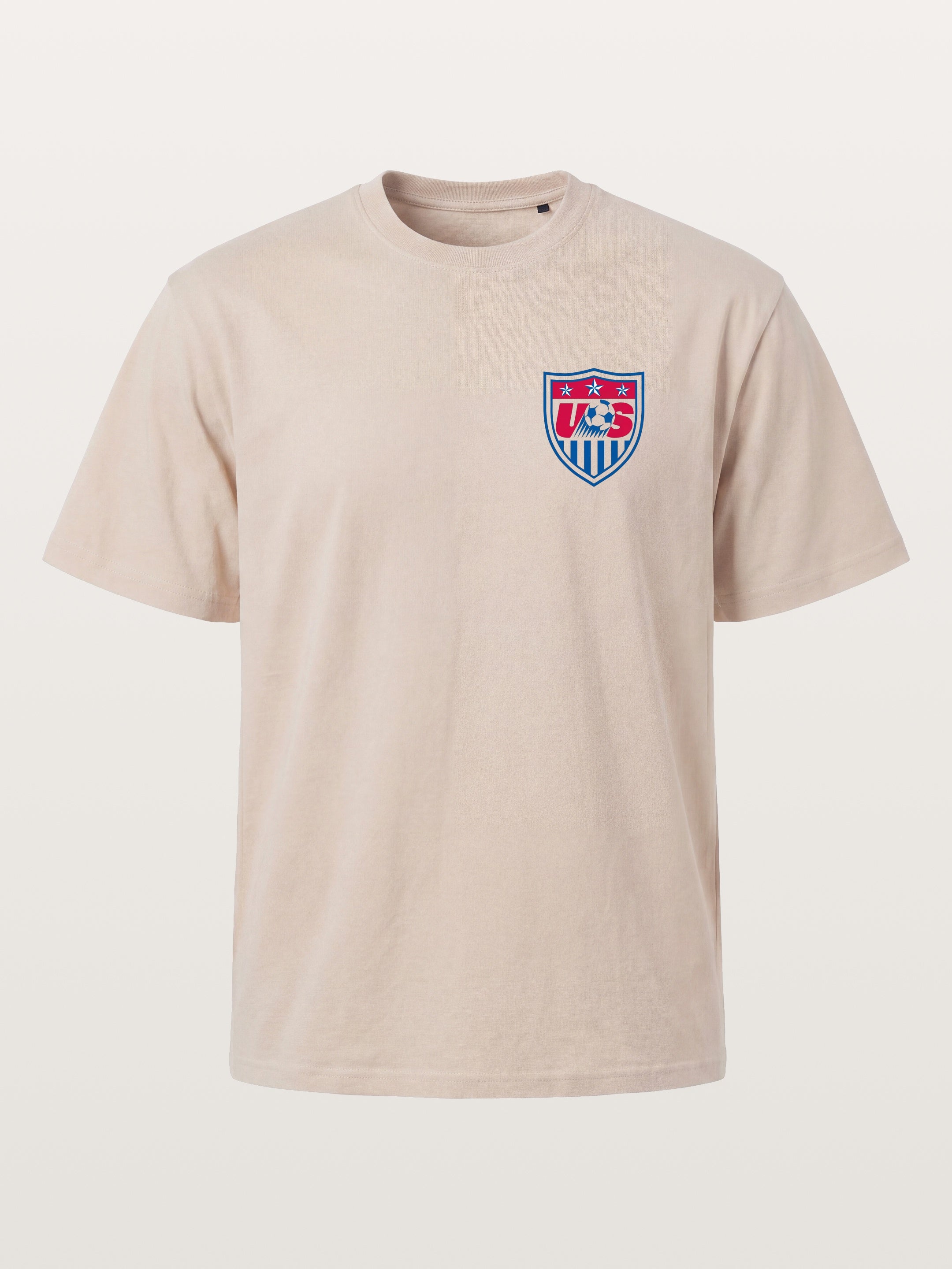 USA Soccer Shield Emblem Cotton T-shirt