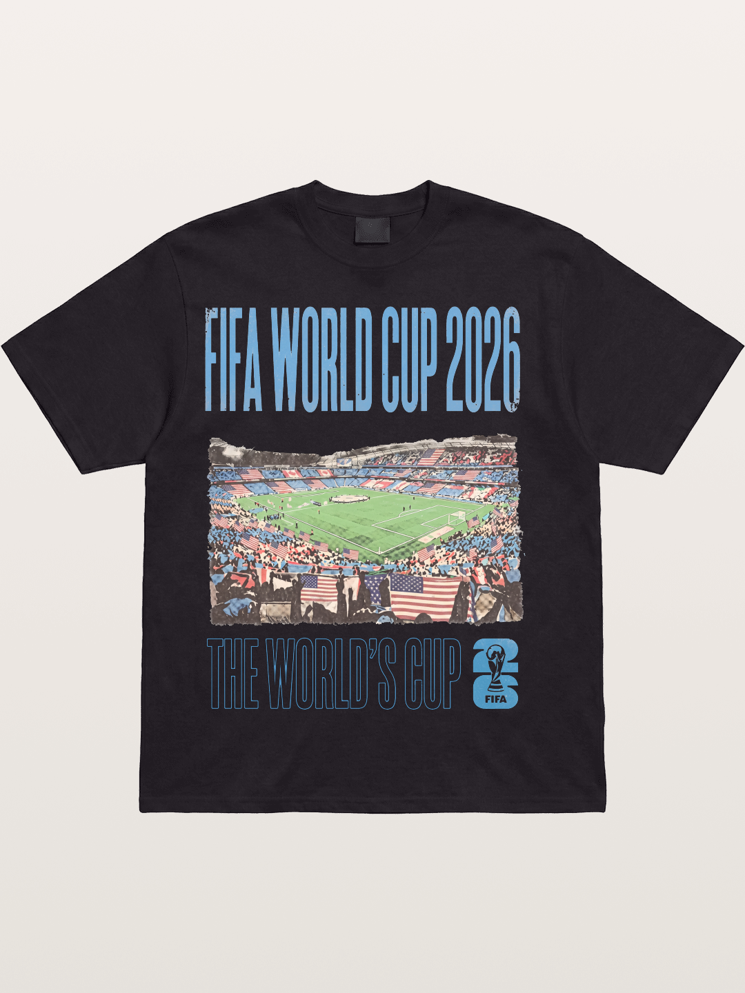 USA 2026 World Cup Stadium View Cotton T-shirt