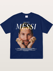 Messi GOAT Champion Rings Soft-Stay T-shirt