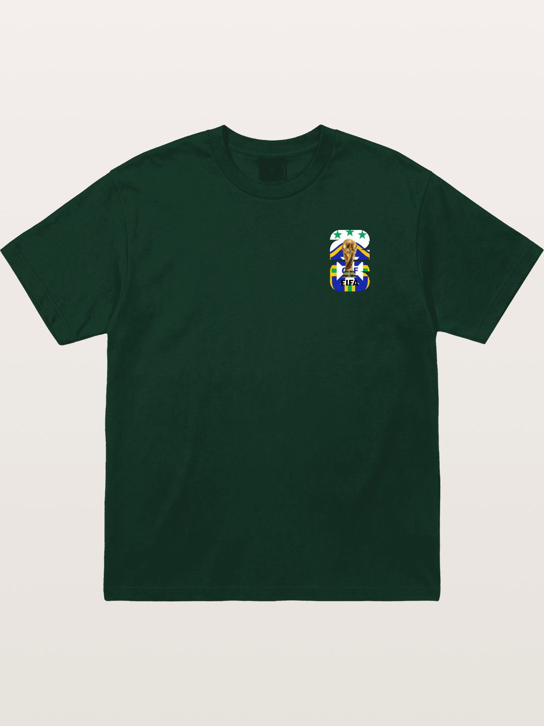 FIFA World Cup Brazil Five Stars Gildan T-shirt