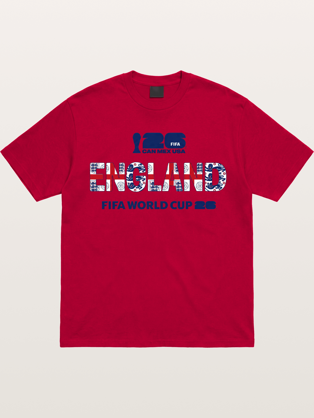 England 2026 World Cup Crest Gildan T-shirt