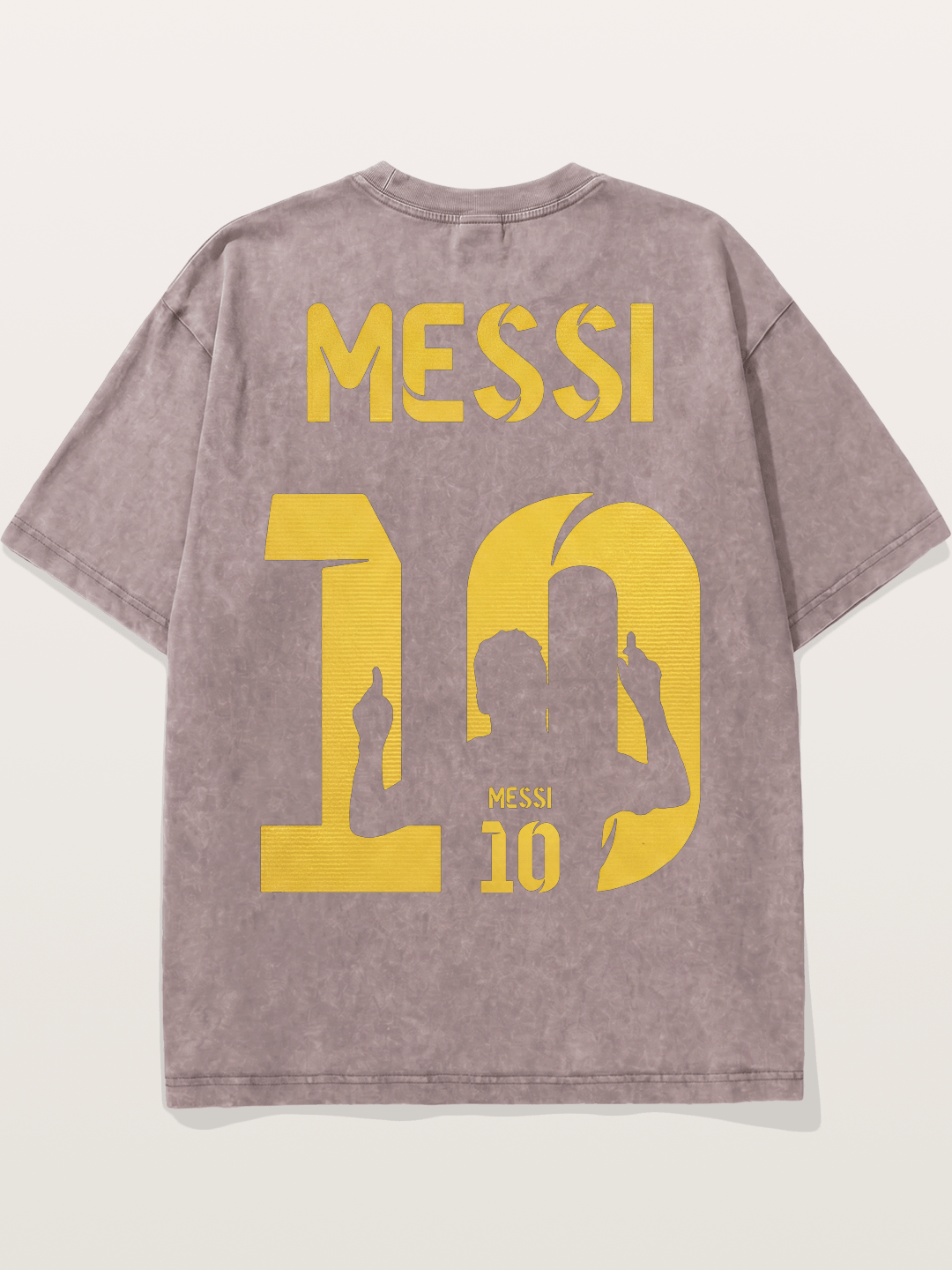 Messi No.10 Washed T-shirt