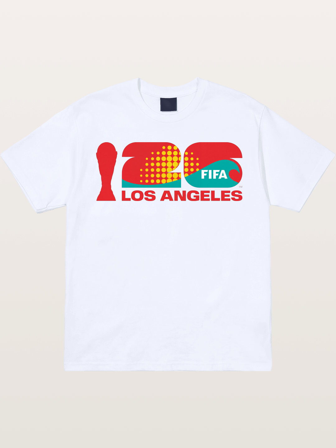 LA WC 2026 Geometric Dot Logo Gildan T-shirt