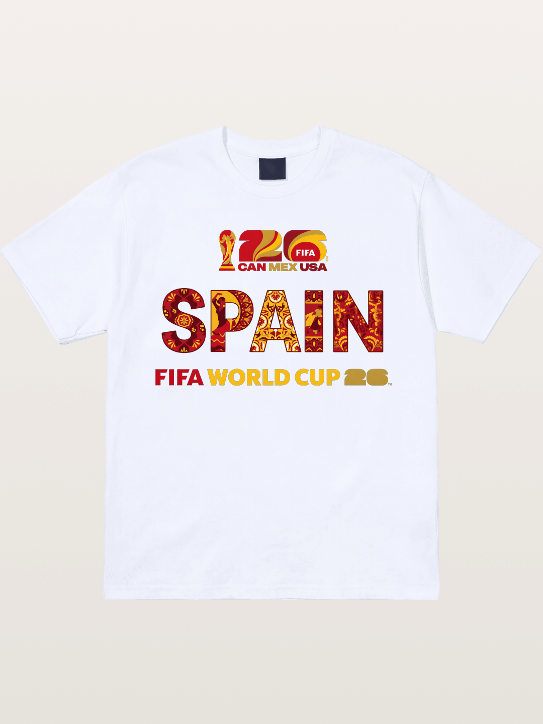 Spain 2026 Cultural Ornament Print Gildan T-shirt