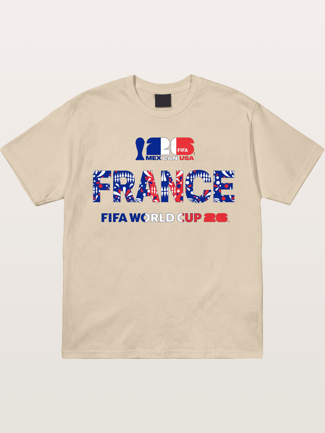 2026 World Cup France Pattern Graphic Gildan T-shirt