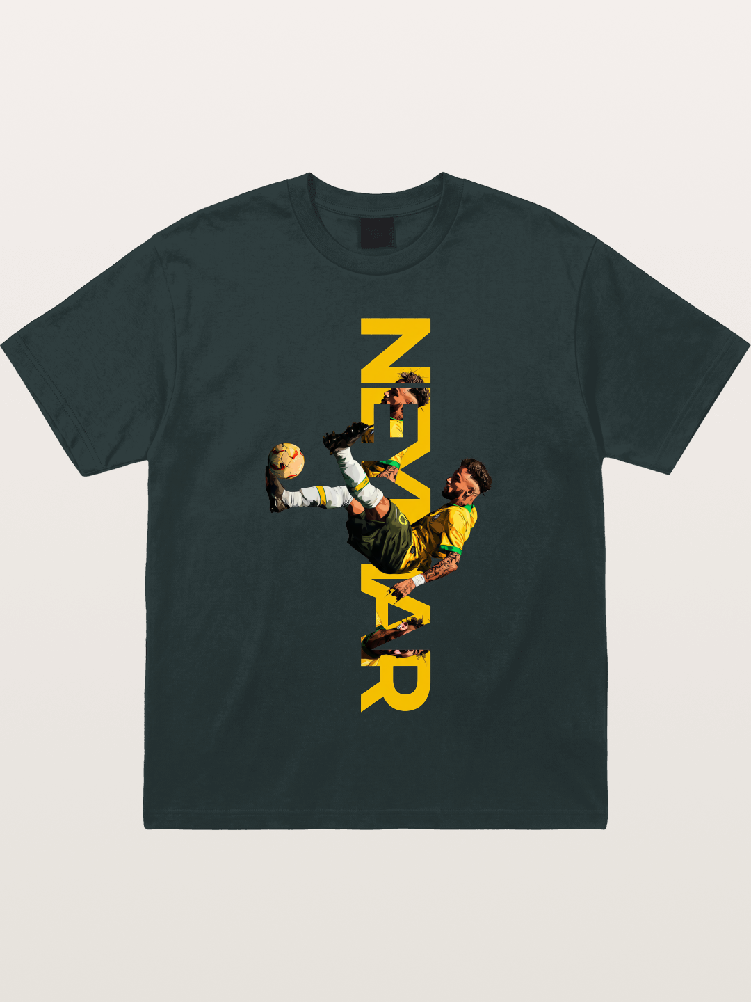 Neymar Brazil Bicycle Kick Gildan T-shirt