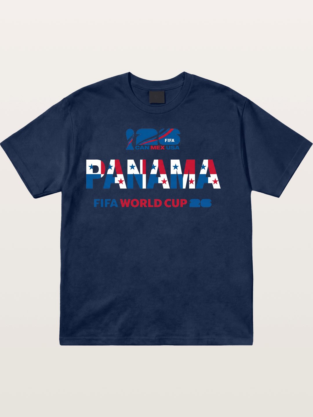 Panama 2026 Flag-Inspired Graphic Cotton T-shirt